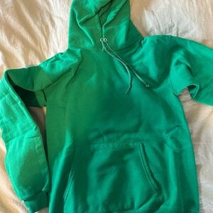 Hanes EcoSmart Vibrant Green Hoodie